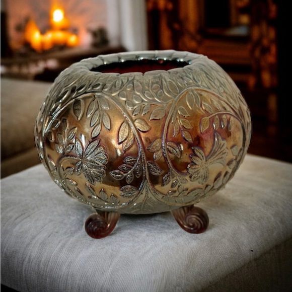 Westmoreland Glass Louisa Pattern Rose Bowl - Picture 3 of 14